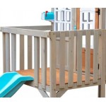 Casuta de joaca suspendata  HighLine  Retreat PlayHouse - Complex cu tobogan Centru multifuntional din lemn Kidkraft